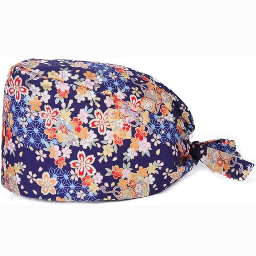 Floral Hat Adjustable